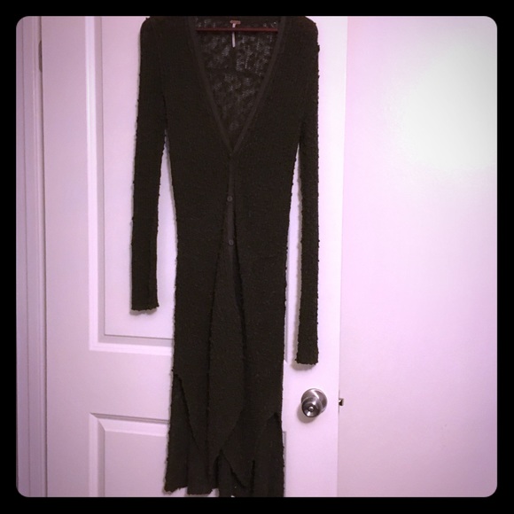 Free People Sweater Duster