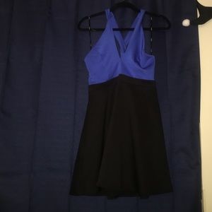 Black & blue Forever 21 Dress- large