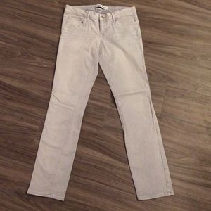Light grey skinny jeans