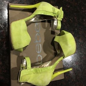 Lime punch "lucie" Bebe pump