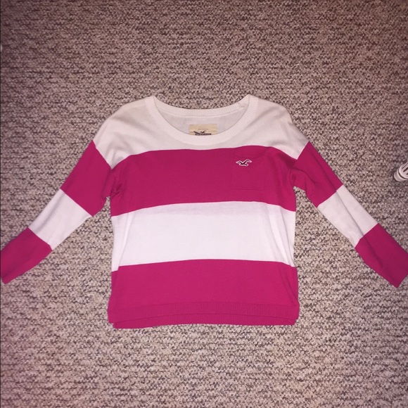 Stripped hollister sweater