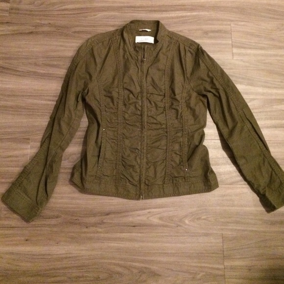 Nordstrom olive utility jacket