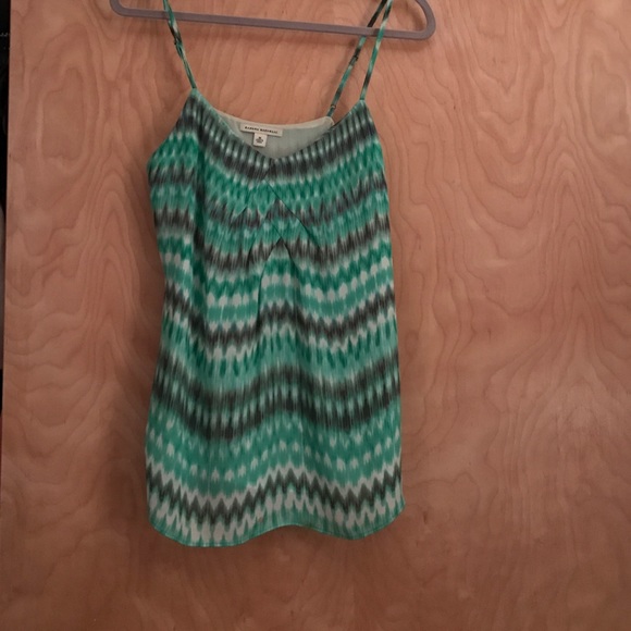 Banana Republic green & grey tank