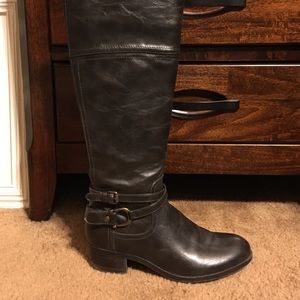 UNISA dark brown riding boots size 7
