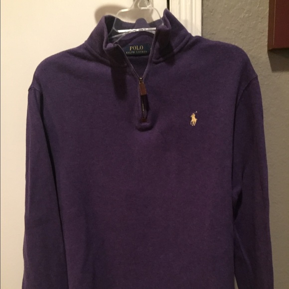 Mens half zip Polo sweater Small. Worn once