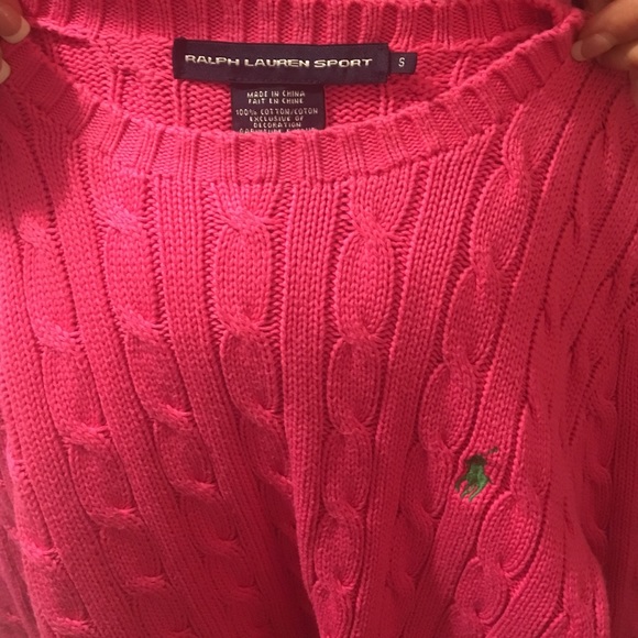 Pink Ralph Lauren sweater - Picture 2 of 2