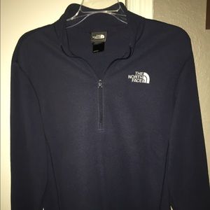 Mens Navy Blue  fleece pullover. Super soft!