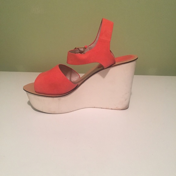 Top Shop Platform Wedge with box. - Picture 3 of 3