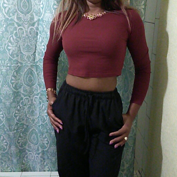 Topshop Tops - Topshop Crop Top