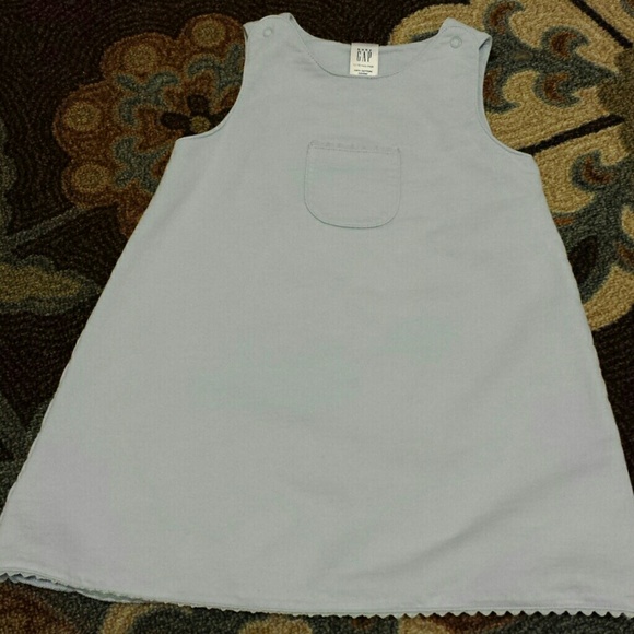 EUC Adorable GAP Overall Cotton Dress - Picture 2 of 4