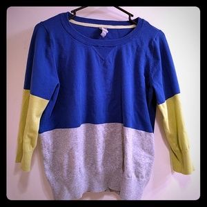 Color Block Sweater