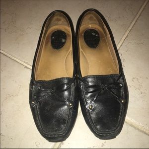 Black BowTie Clarks