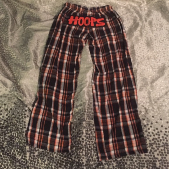 Plaid basketball pants