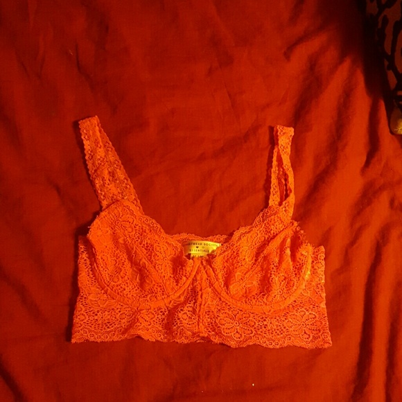 Neon pink underwire bralette - Picture 1 of 1