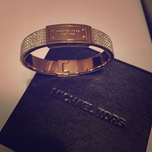 Micheal kors gold diamond bracelet