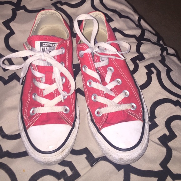 Red converse