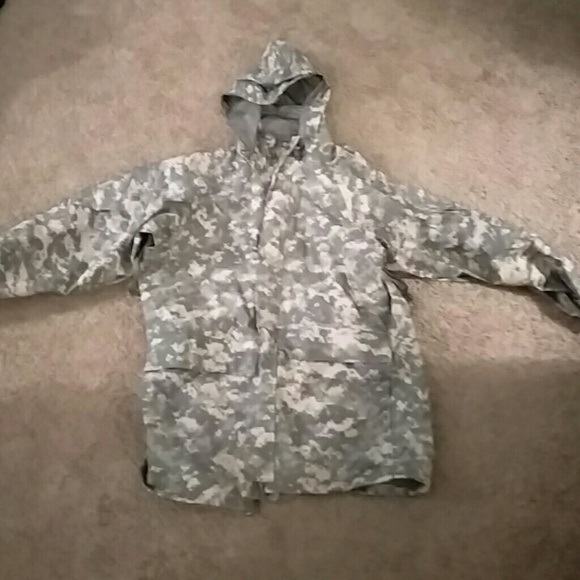 Digital Camouflage Goretex Parka