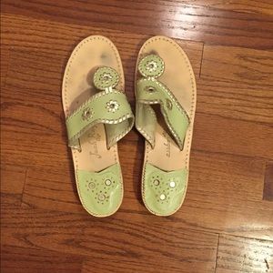 Mint green Jack Rogers