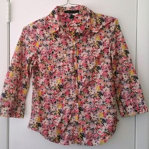 DONATED!! Express Floral Button Down Top