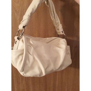 White Leather Coach Purse