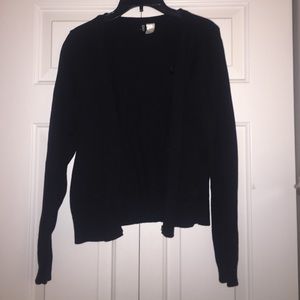Standard black cardigan
