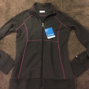 Brand new with tags, zip up!