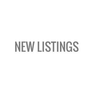 New listings this month!