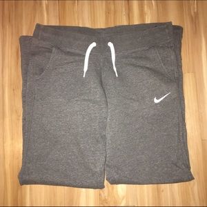 Gray Womens Nike Sweatpants
