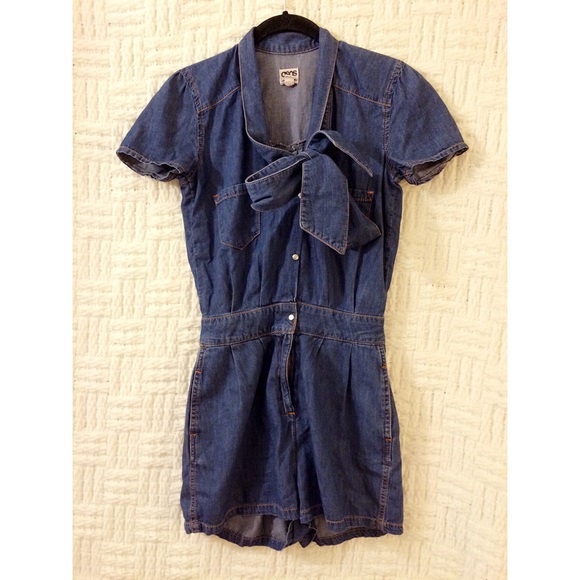 ASOS Denim Romper - Picture 2 of 3