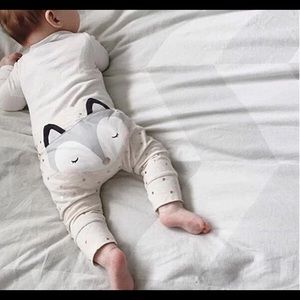 Gender Neutral Fox Pants, Baby Fox Pants
