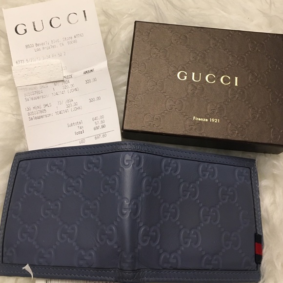 Gucci Other - Gucci rubber wallet (Guccissma Leather)