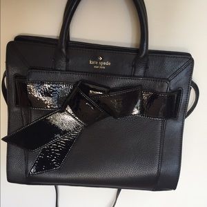 Black kate spade purse