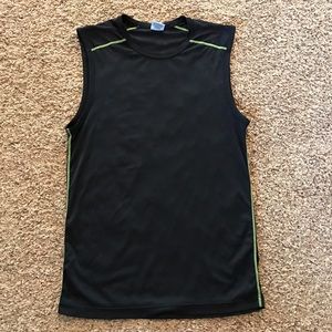Sonoma Black Sleeveless Athletic Top