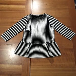 Crewcuts by JCrew girls striped top size 10