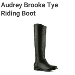 Audrey Brooke Leather Riding Boots