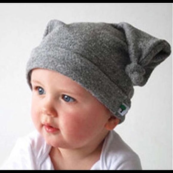Gray Baby Hat