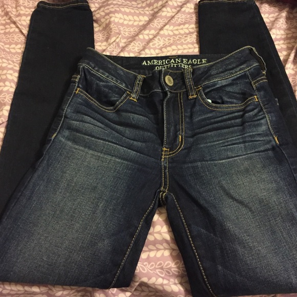 American eagle hi-rise jegging super stretch