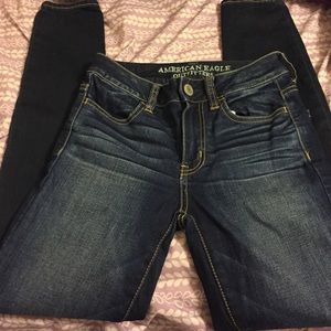 American eagle hi-rise jegging super stretch