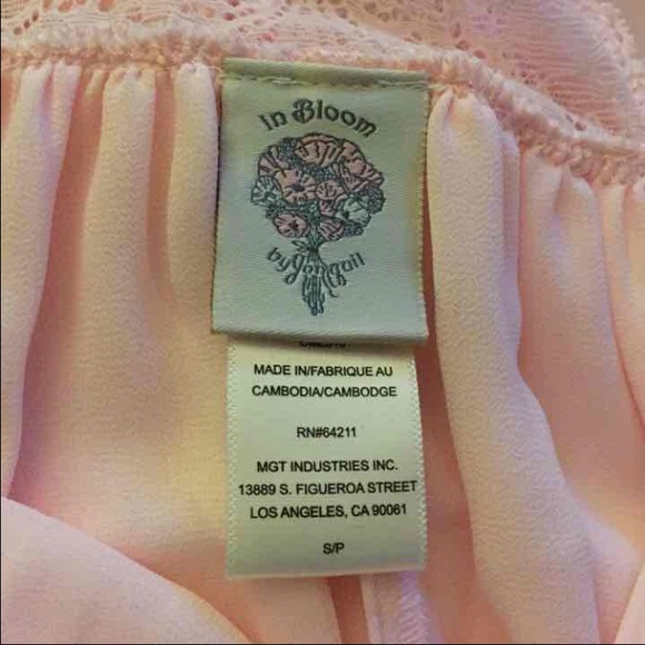 NEW In Bloom Sz small pink nightie sexy pjs slip - Picture 4 of 4