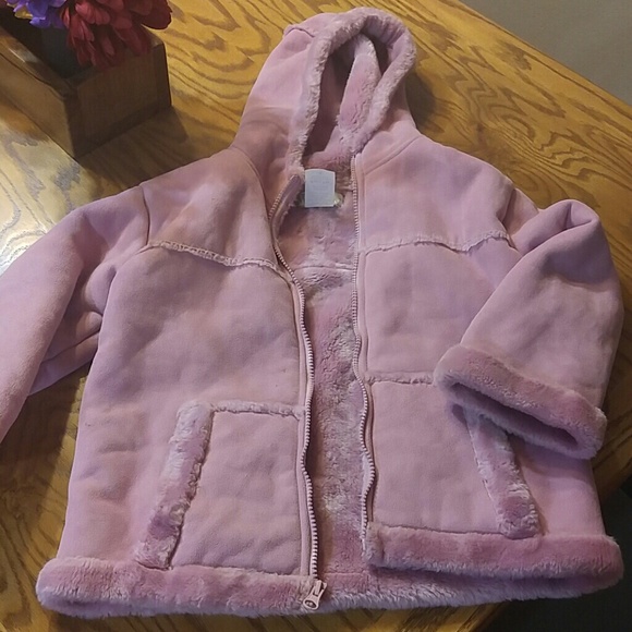 Wigdean coat size 6 girls- clean nice soft pink