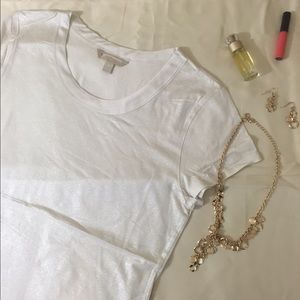 NWOT Banana Republic Short sleeve Lux Tee S M L XL