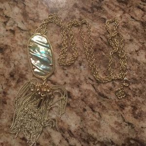 Kendra Scott Rayne necklace in Abalone