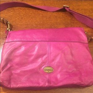 Fossil leather purse!