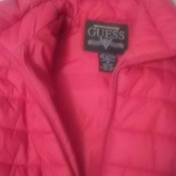 Red Guess jacket - Picture 2 of 3