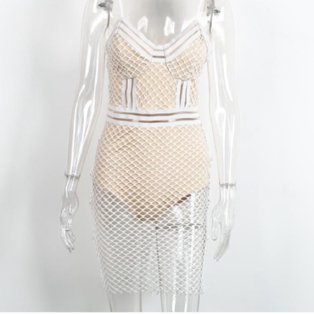 NEW! Netted Dress from our boutique. - Picture 4 of 5