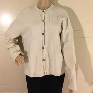 Eddie Bauer Knit Button Sweater Size Large Eddie Bauer Knit Button Sweater Size Large