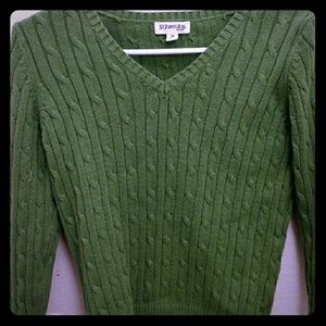 Forest green comfy sweater PM