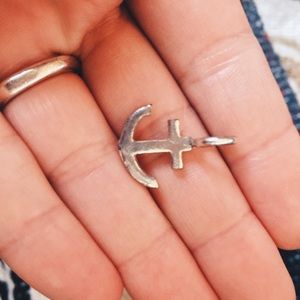 Sterling Silver Anchor Charm