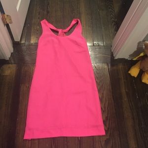 J. Crew Twist Back Silk Dress