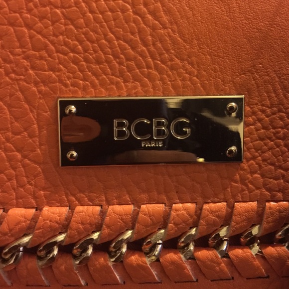 BCBG vibrant Orange purse - Picture 3 of 3